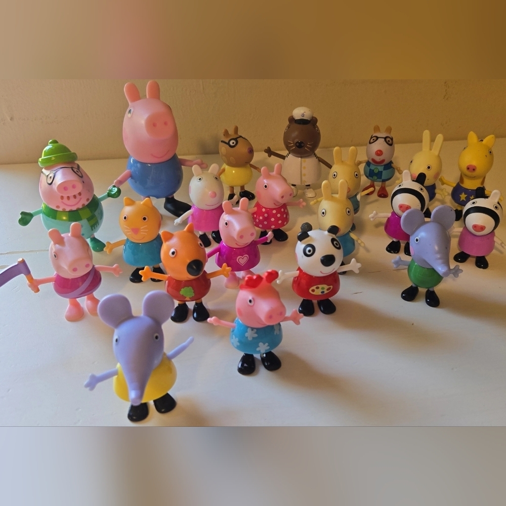 Peppa Pig Figures Lot Of 21